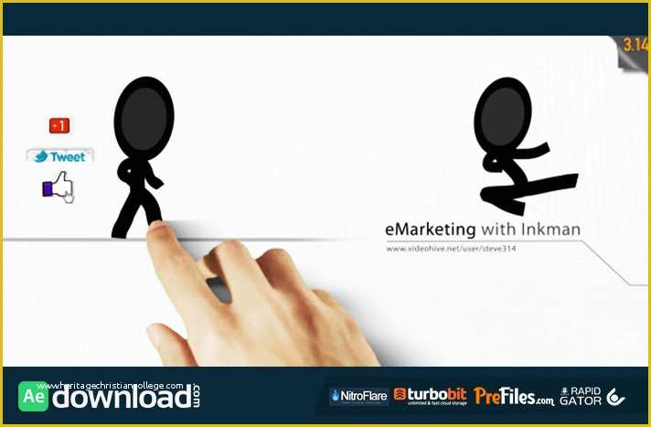 After Effects Templates Free Download Of E Marketing with Inkman Videohive Project Free