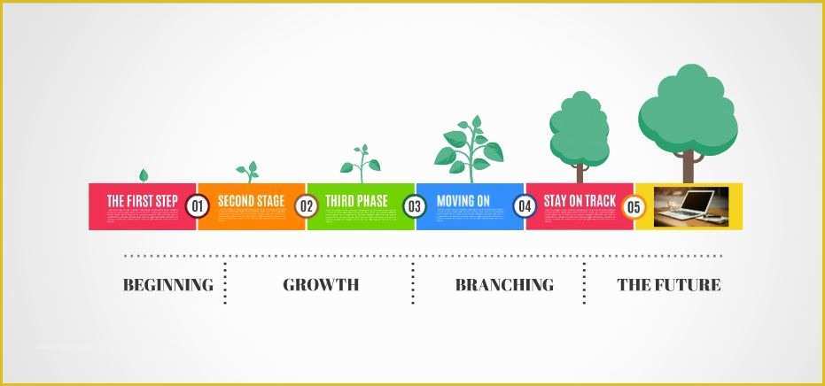 After Effects Timeline Template Free Of Growth Timeline Presentation Template