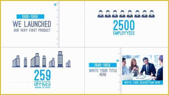 After Effects Timeline Template Free Of Typography Corporate Timeline by Aemar
