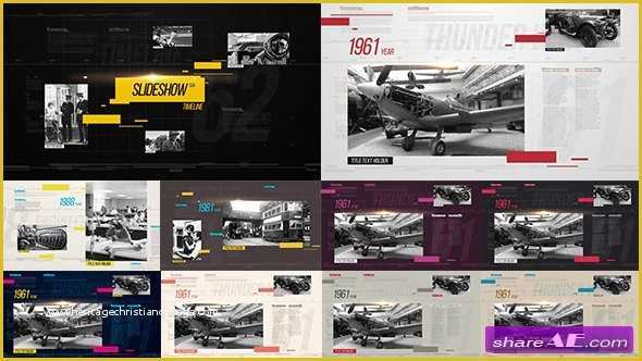 After Effects Timeline Template Free Of Videohive Slideshow Clean Timeline Free after Effects