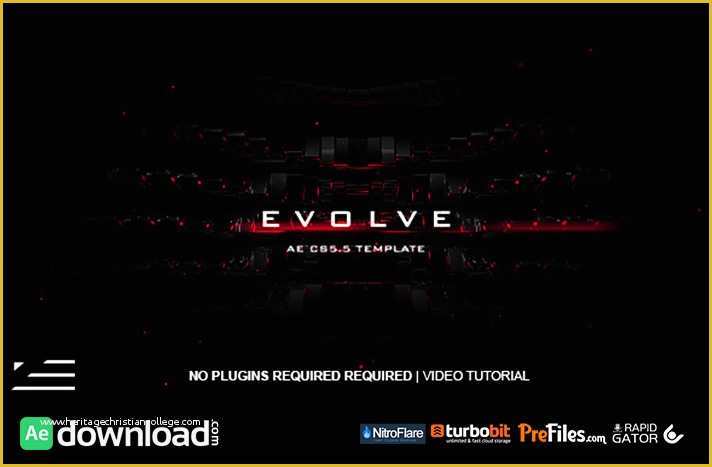 After Effects Trailer Template Free Of Evolve Trailer Videohive Free Download Free after