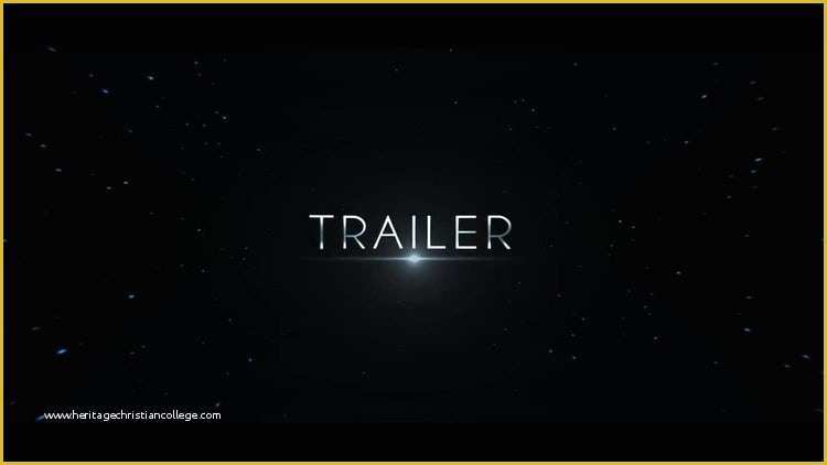 After Effects Trailer Template Free Of Trailer after Effects Templates