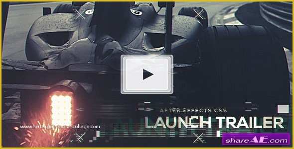 After Effects Trailer Template Free Of Videohive Launch Trailer Free after Effects Templates