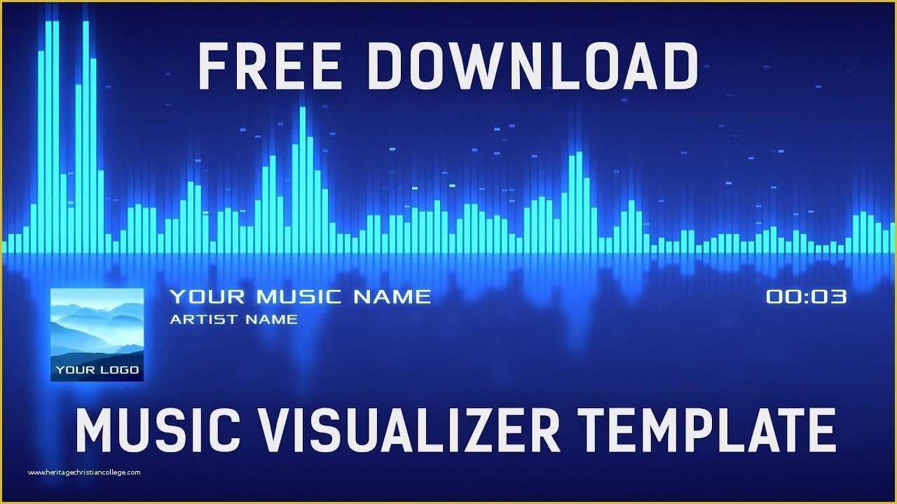 After Effects Video Presentation Template Free Download Of Free Music Visualizer after Effects Template [free