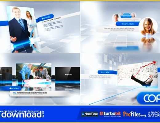 After Effects Video Presentation Template Free Download Of Plete Corporate Presentation Video Videohive