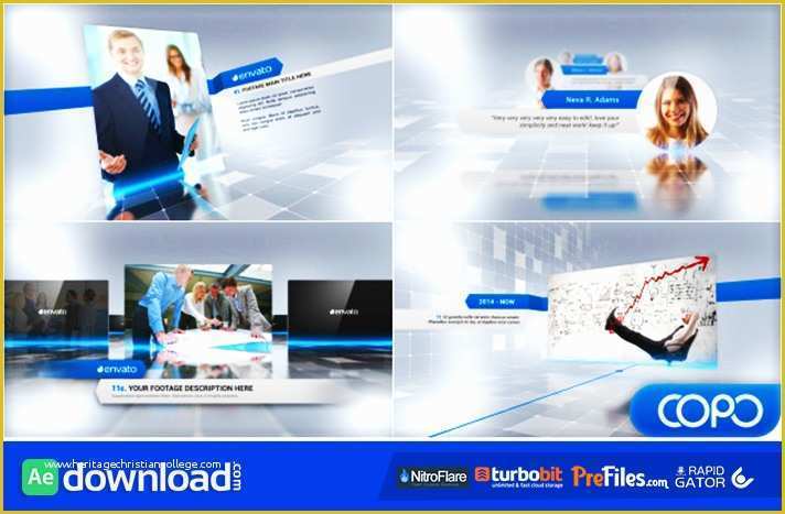 42 after Effects Video Presentation Template Free Download