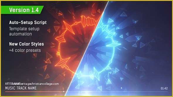 After Effects Visualizer Template Free Of Audio Spectrum Music Visualizer by Kosmos