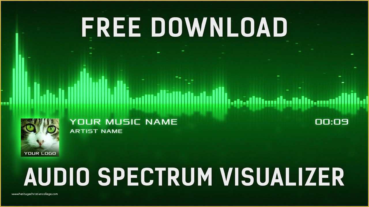 After Effects Visualizer Template Free Of Audio Spectrum Visualization after Effects Template [free