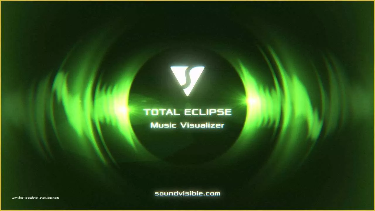 After Effects Visualizer Template Free Of Free Eclipse Music Visualizer after Effects Template