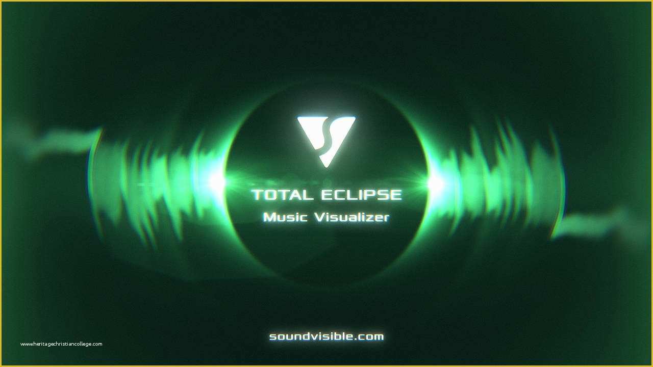 After Effects Visualizer Template Free Of Free Eclipse Music Visualizer after Effects Template