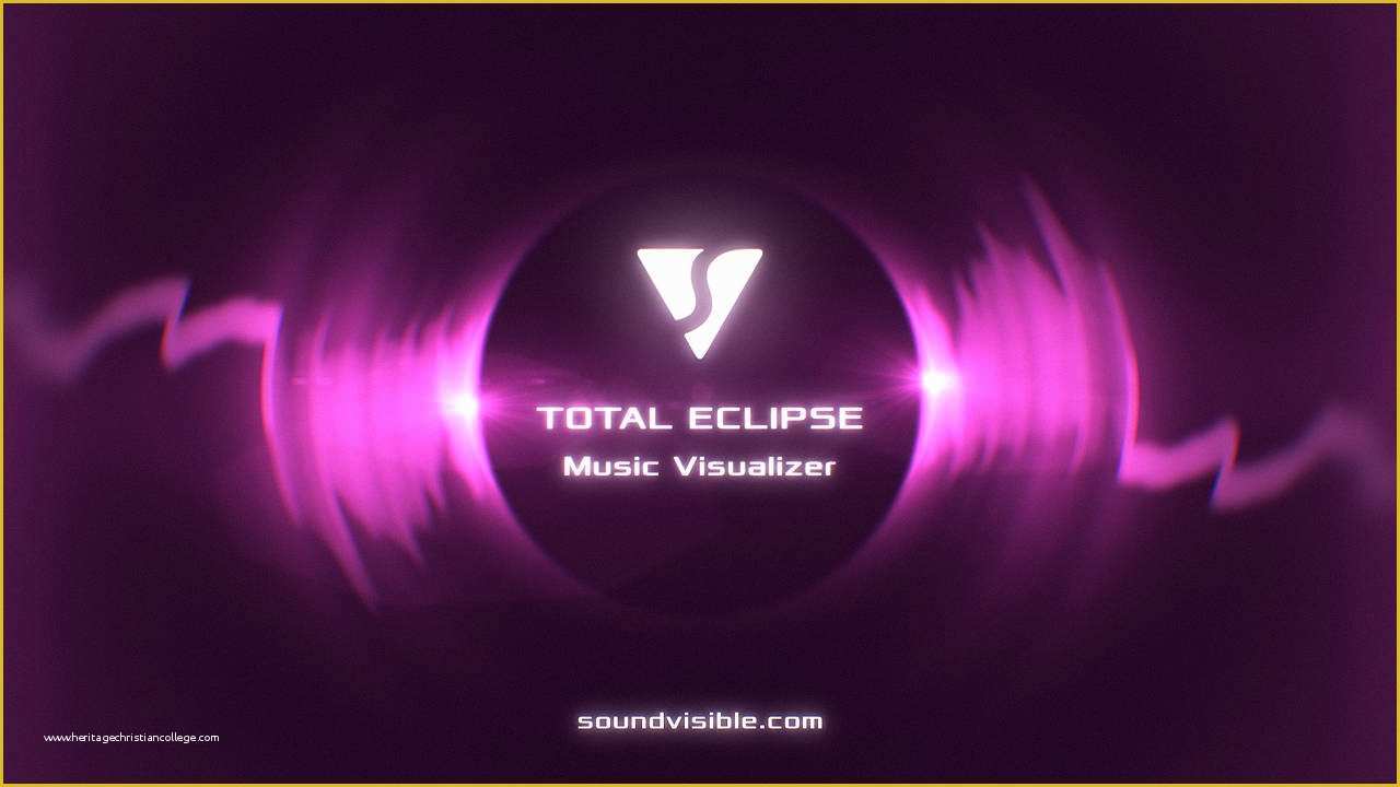 After Effects Visualizer Template Free Of Free Eclipse Music Visualizer after Effects Template