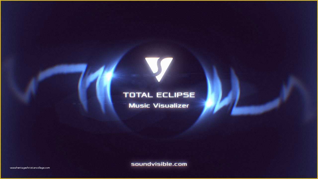 After Effects Visualizer Template Free Of Free Eclipse Music Visualizer after Effects Template