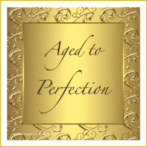 Aged to Perfection Invitation Template Free Of 17 Best Images About 75th Birthday Invitations On