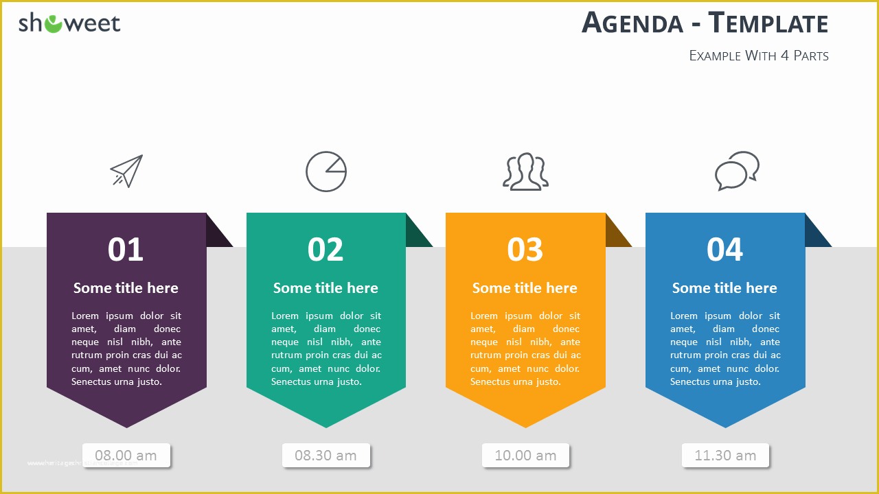 Agenda Template Free Of Table Of Content Templates for Powerpoint and Keynote