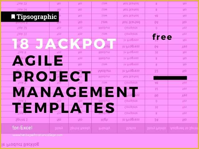 Agile Project Management Templates Free Of 15 Agile Project Management Templates In Excel Free and
