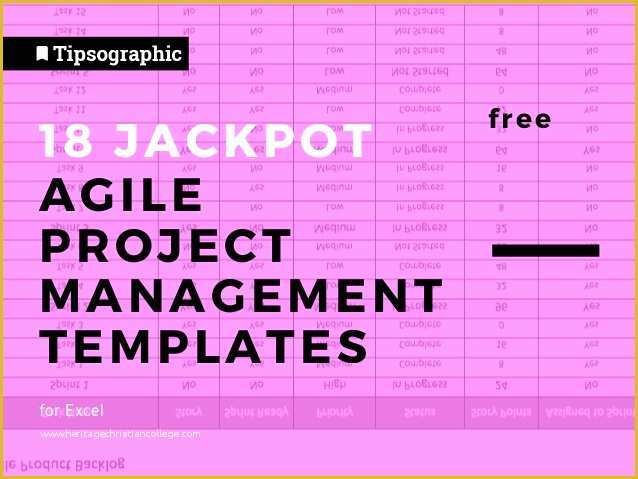 Agile Project Management Templates Free Of Agile Project Management Excel Template – Amandae