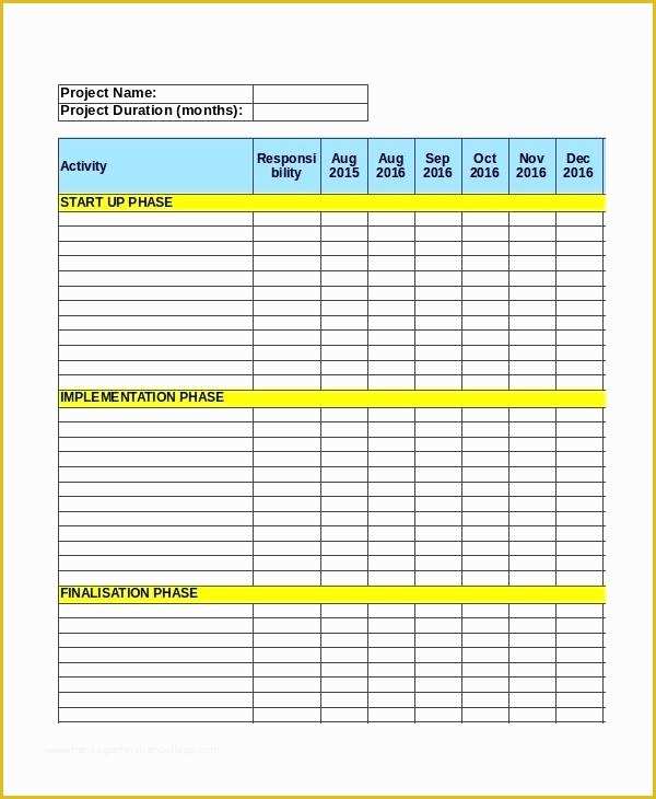 Agile Project Plan Template Excel Free Download Of Excel Project Plan Template Free – Llibresub