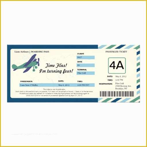 Airline Ticket Invitation Template Free Download Of Airline Ticket Envelope Template