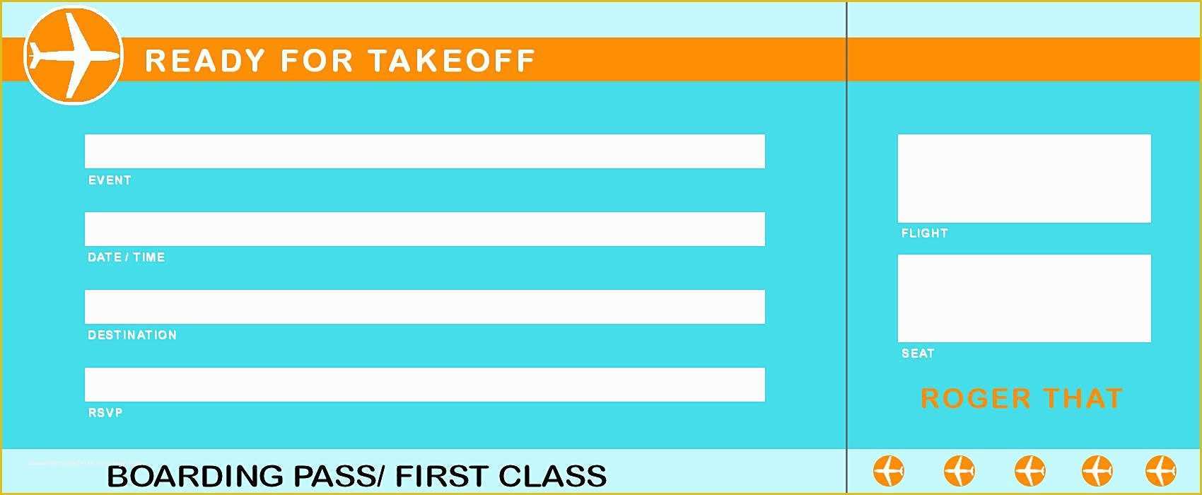 Airline Ticket Invitation Template Free Download Of Airline Ticket Template Word Example Mughals