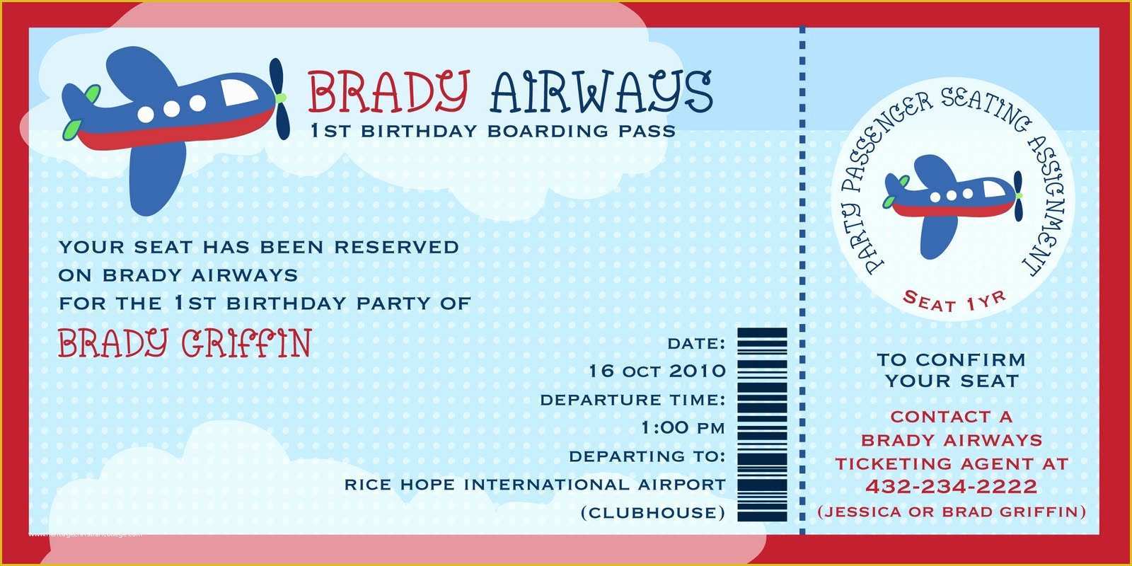 Airline Ticket Invitation Template Free Download Of Fabulous Features by anders Ruff Custom Designs Featured