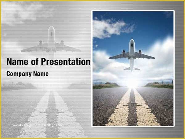 Airplane Powerpoint Template Free Download Of Air Plane Powerpoint Templates Air Plane Powerpoint