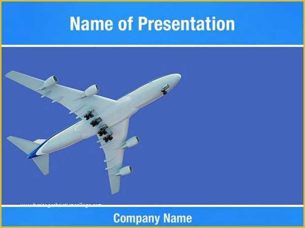 Airplane Powerpoint Template Free Download Of Aircraft Powerpoint Templates Aircraft Powerpoint