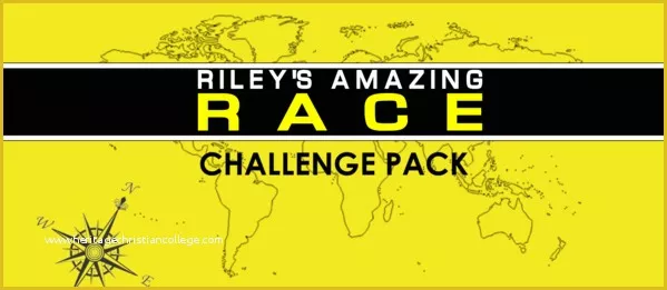 Amazing Race Editable Templates Free Of Amazing Race Clues &amp; Challenge Cards Editable