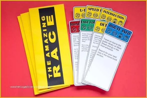 Amazing Race Editable Templates Free Of Amazing Race Party Ideas