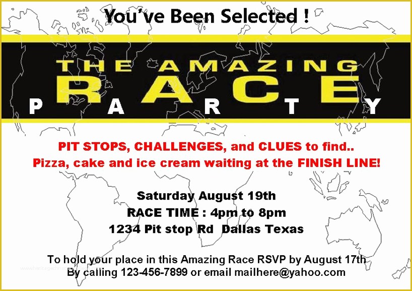 Amazing Race Editable Templates Free Of Amazing Race Party Printables Review Be Your Best Mom