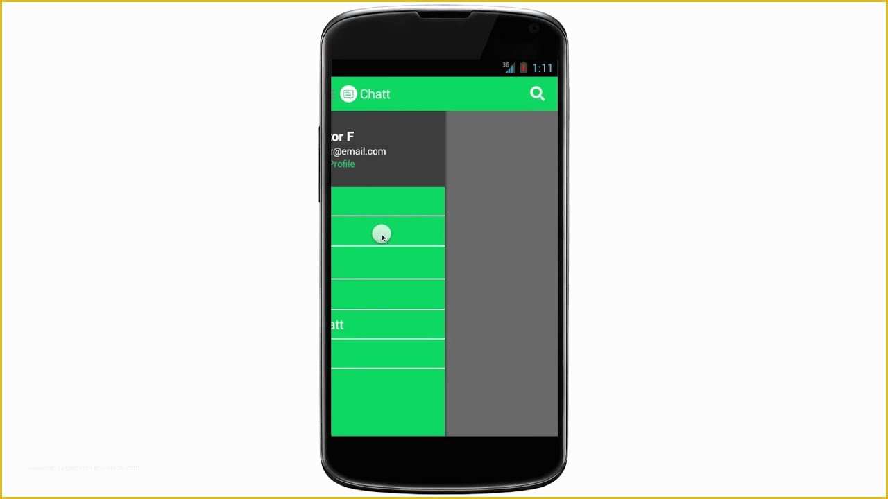 Android App Design Template Free Download Of Chatt android Design Template