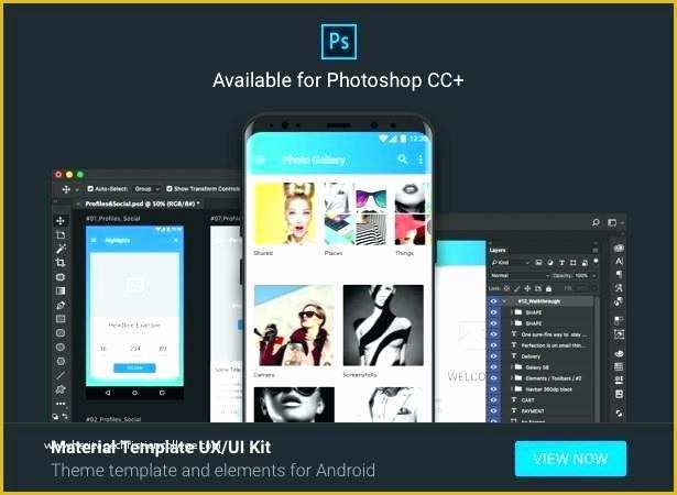 Android App Design Template Free Download Of Material Design android Template theme App Studio