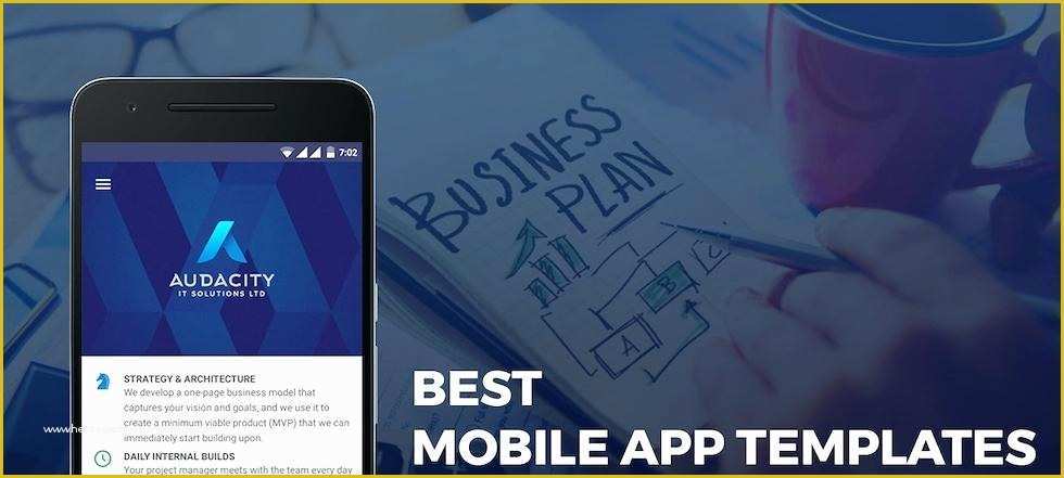 Android App Design Template Free Download Of Mobile Application Design Template