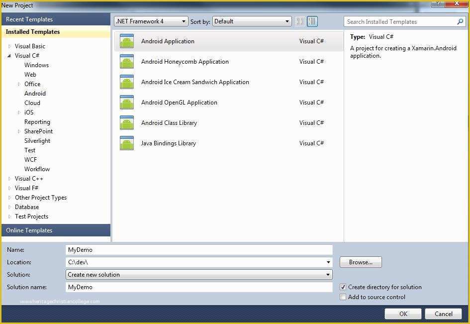 Android App Templates for android Studio Free Of Introduction to Xamarin android Codeproject
