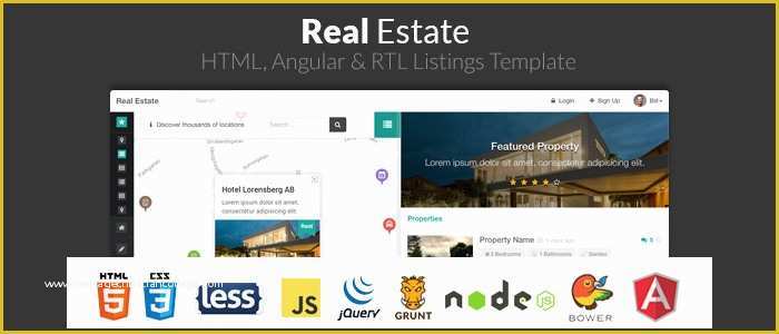 Angular Website Templates Free Of 15 Angularjs Website Templates & themes