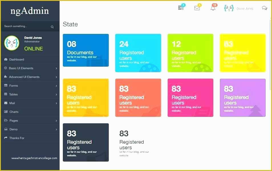 Angular Website Templates Free Of Best Responsive Premium Angular Admin Templates for 18