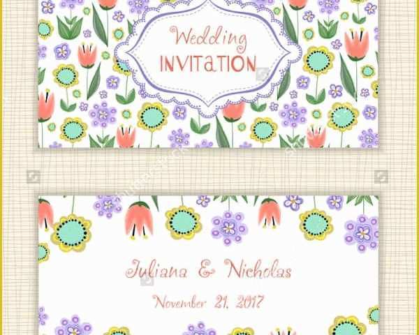 Animated Invitation Templates Free Of 75 Wedding Invitations In Psd