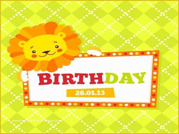 Animated Invitation Templates Free Of 9 Free Animated Birthday Cards