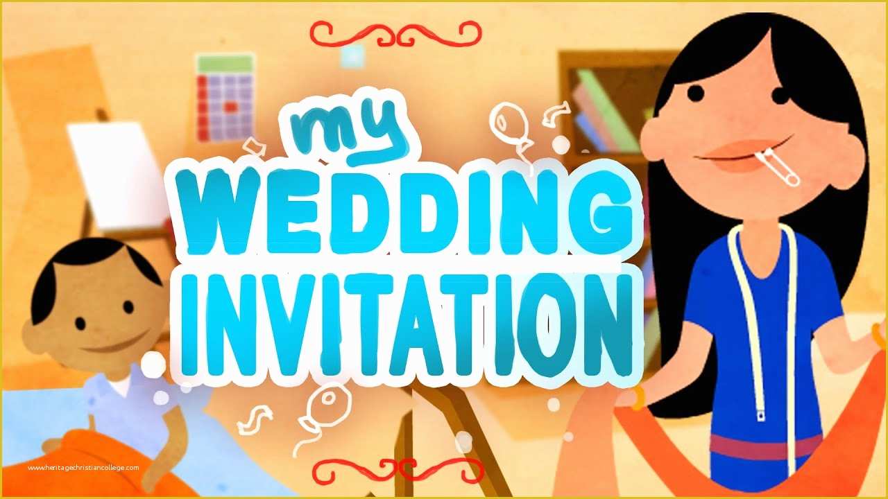 Animated Invitation Templates Free Of Animated Wedding Invitation