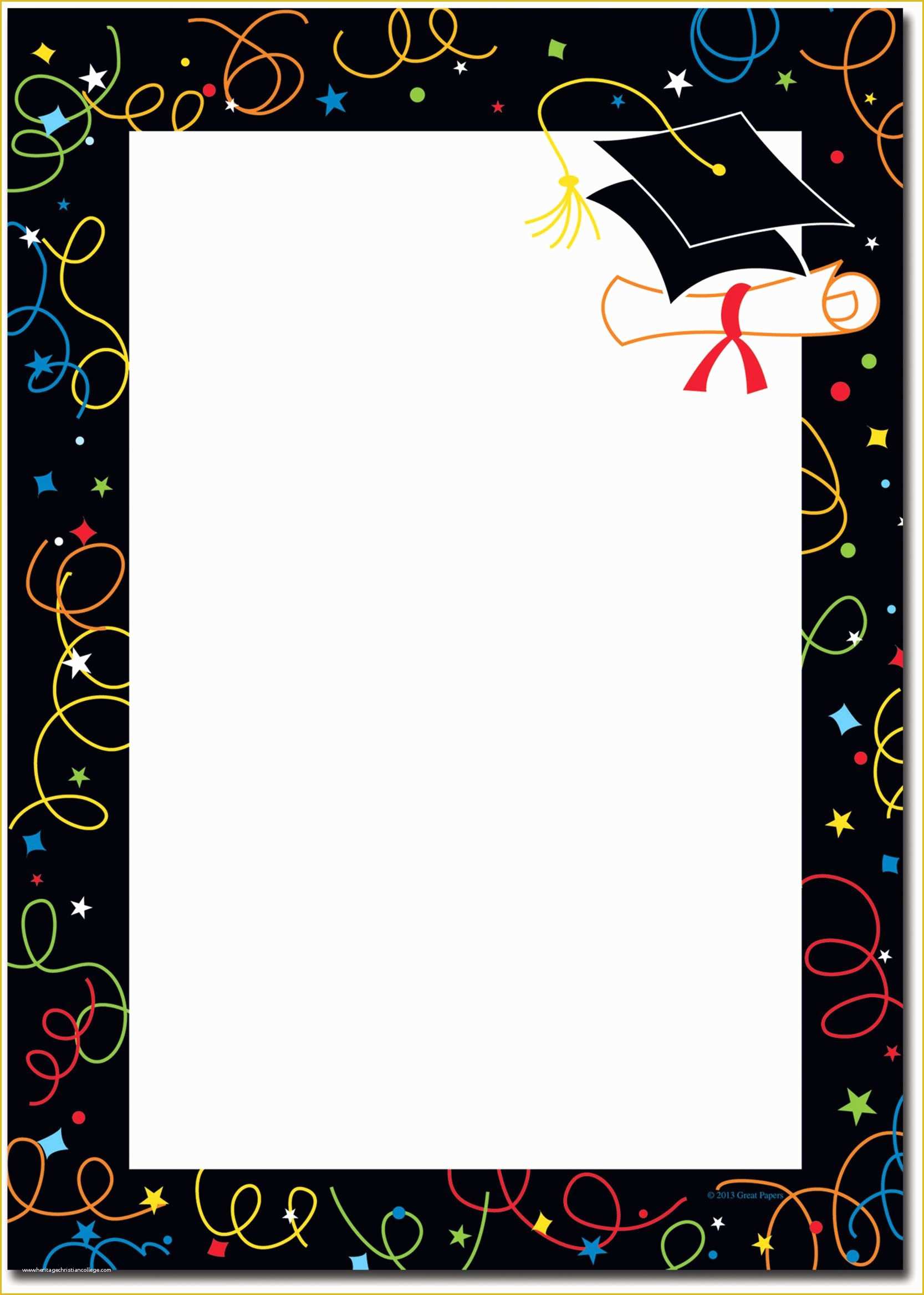 Animated Invitation Templates Free Of Graduation Borders Graduation Grad