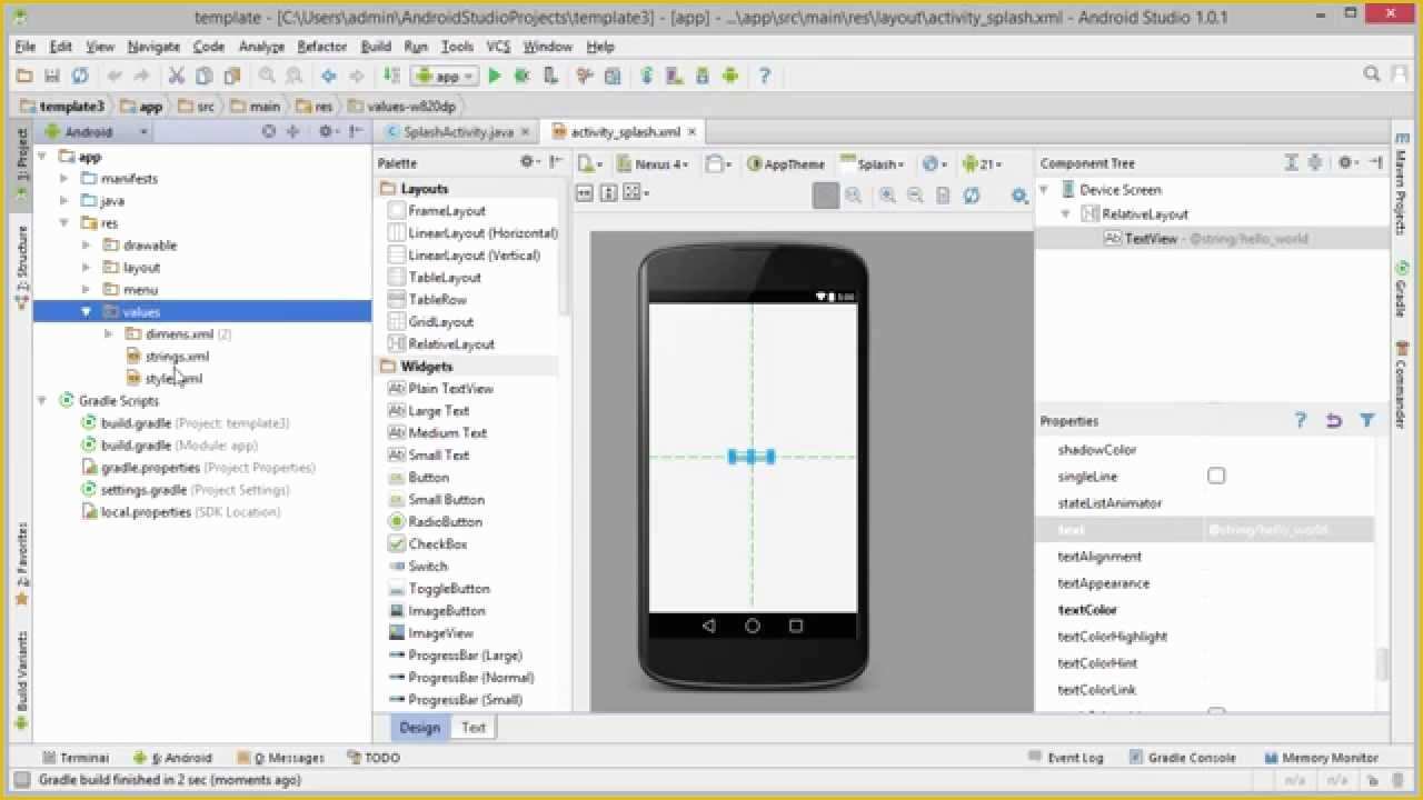 App Templates Free android Of android Tutorial 10 Creating An App Template android
