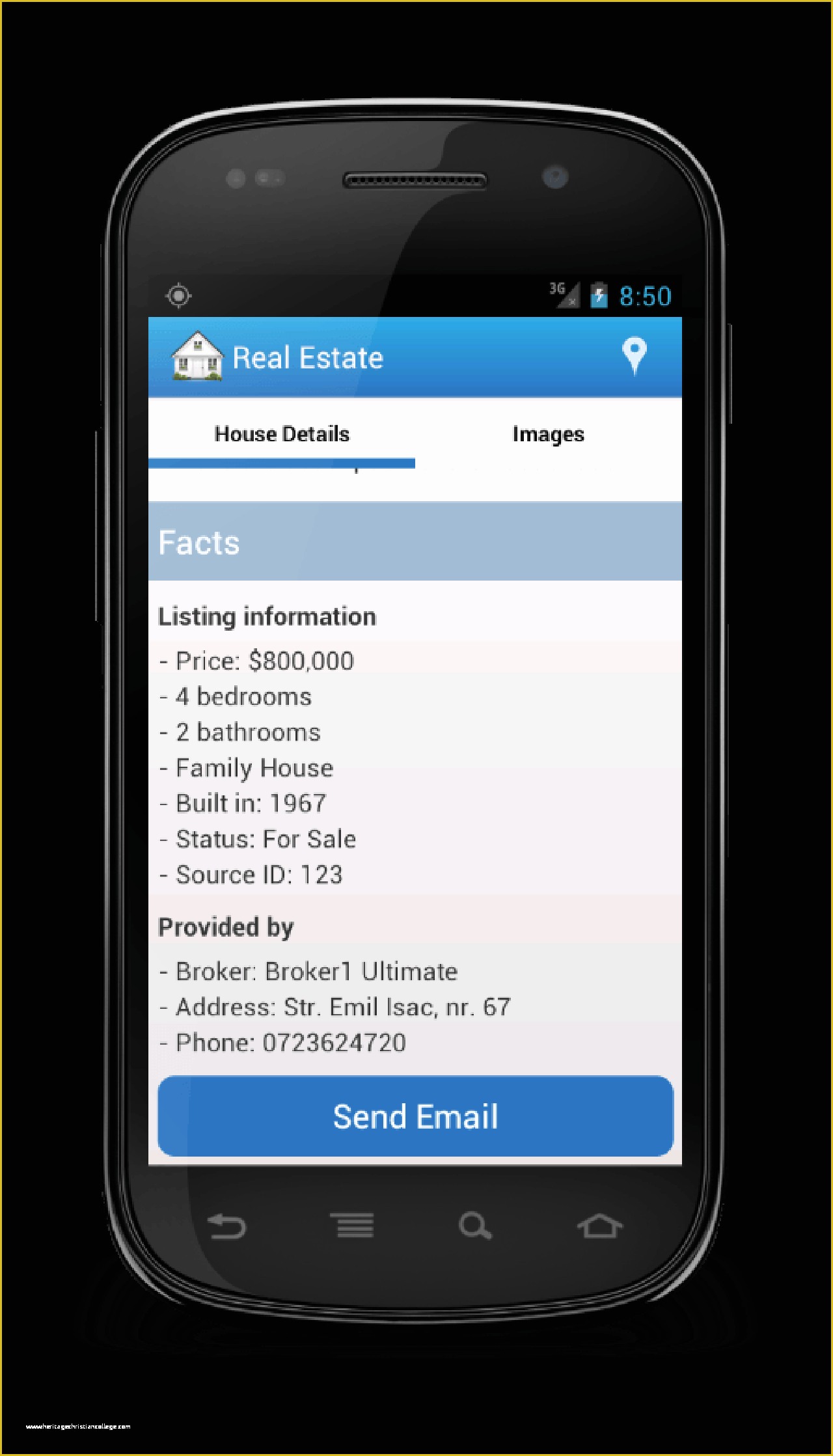 App Templates Free android Of Buy Real Estate Application Template for android
