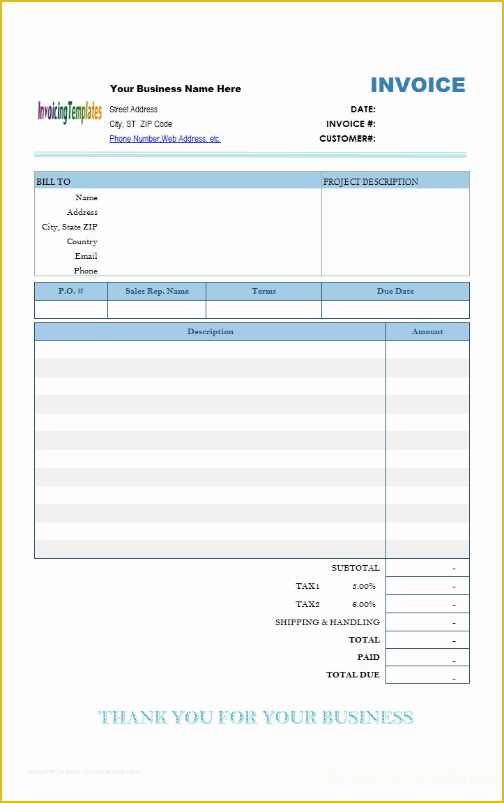 Apple Invoice Template Free Download