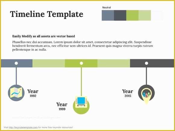 Apple Keynote Templates Free Of Free Timeline Keynote Template