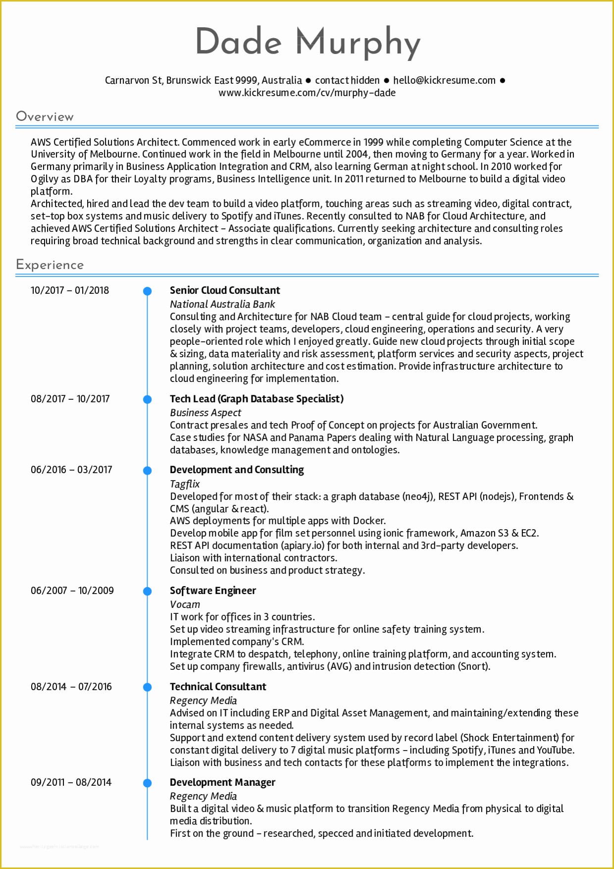 Architecture Resume Template Free Of Resume Examples by Real People Bank Senior Cloud