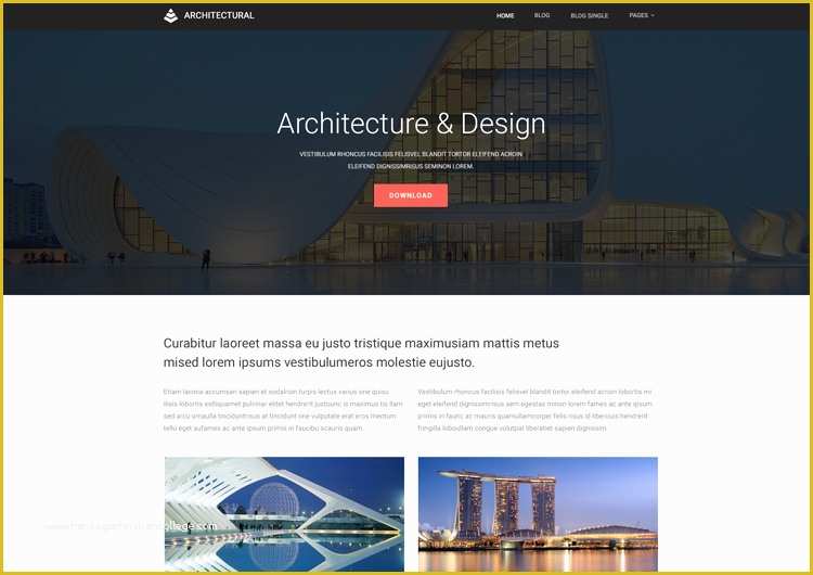 Architecture Website Templates Free Download Of Architecture Website Templates Free Download Ease Template