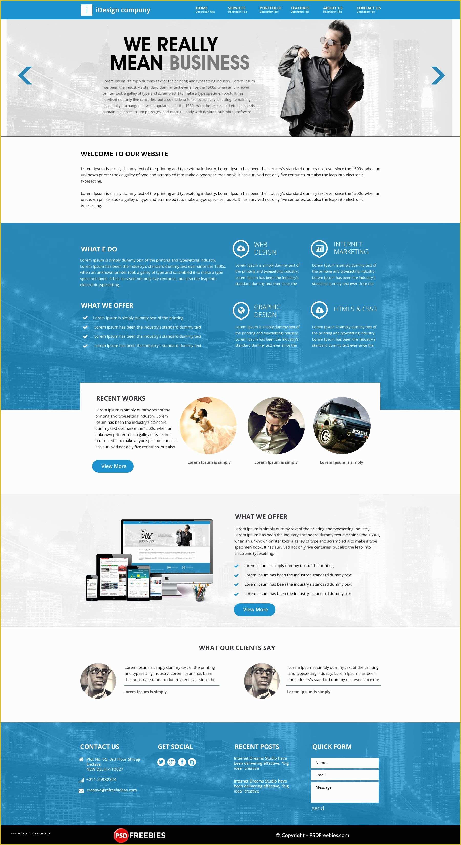 Architecture Website Templates Free Download Of Idesign Epage Psd Template Web Design
