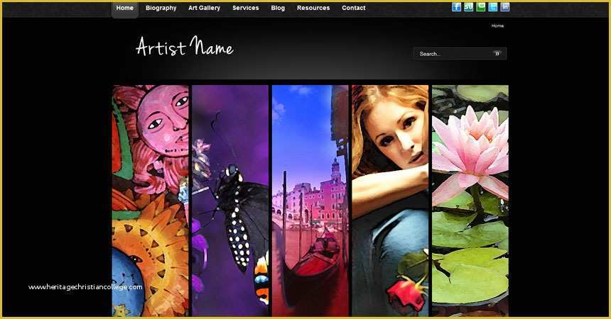 Art Gallery Websites Templates Free Of 10 Free Joomla Gallery Templates and Modules Demplates