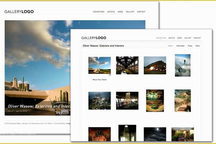 Art Gallery Websites Templates Free Of Art Gallery Website Art Collection Website