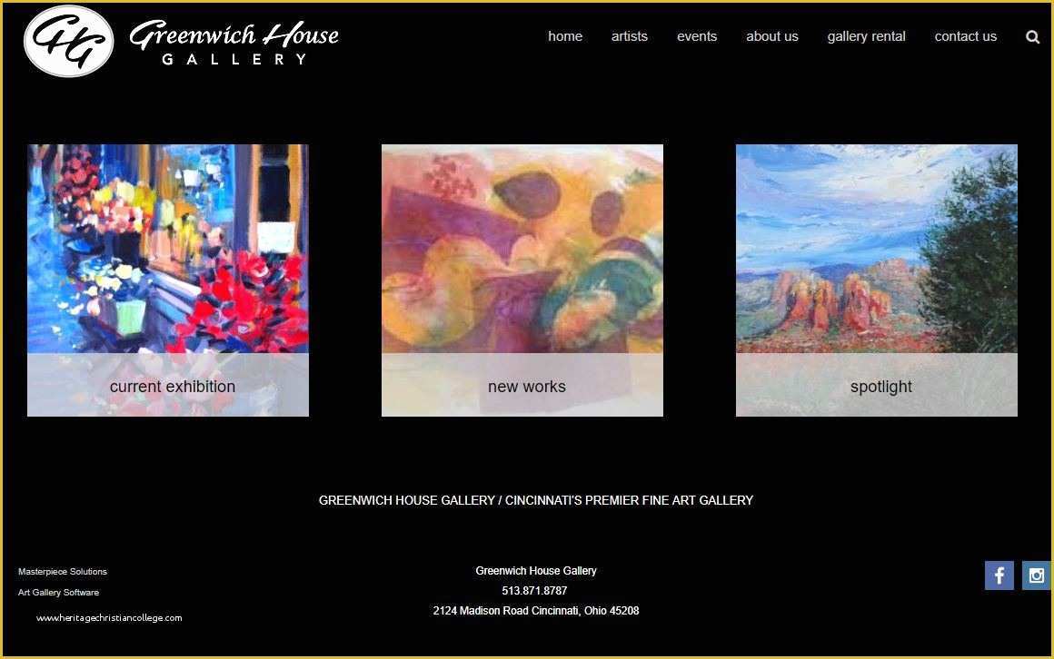 Art Gallery Websites Templates Free Of Art Gallery Website Templates