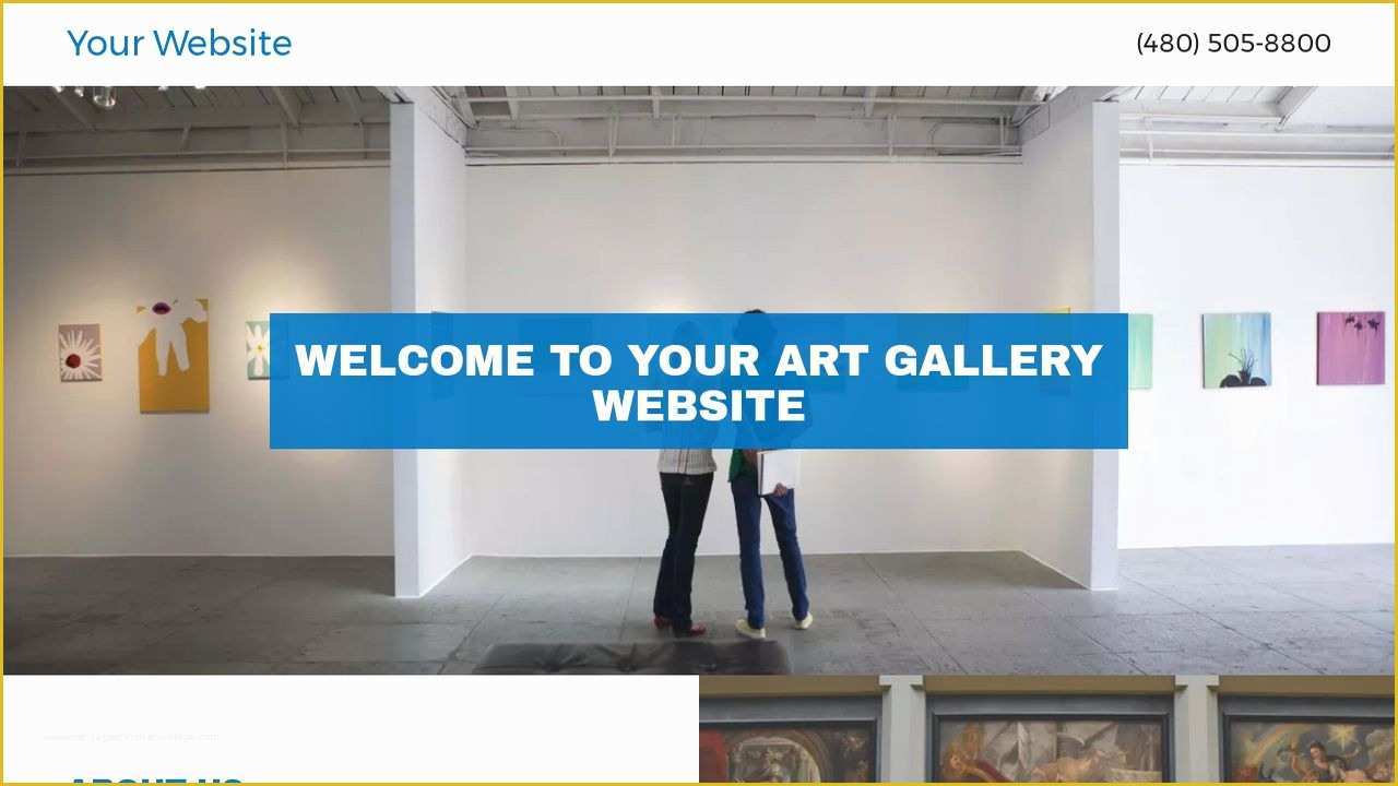 Art Gallery Websites Templates Free Of Art Gallery Website Templates